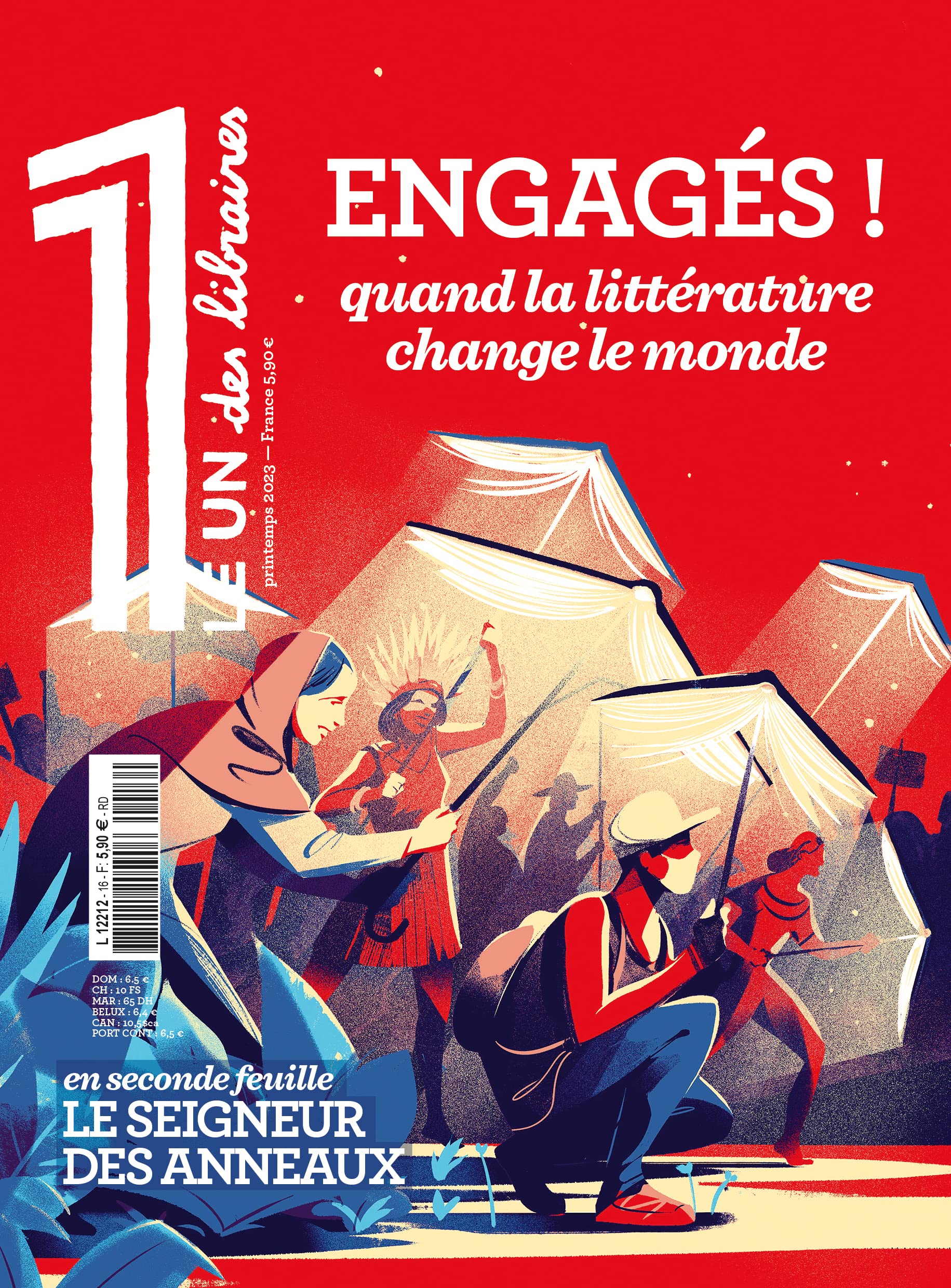 Le 1 des Libraires - ENGAGÉS ! Quand la littérature change le monde book