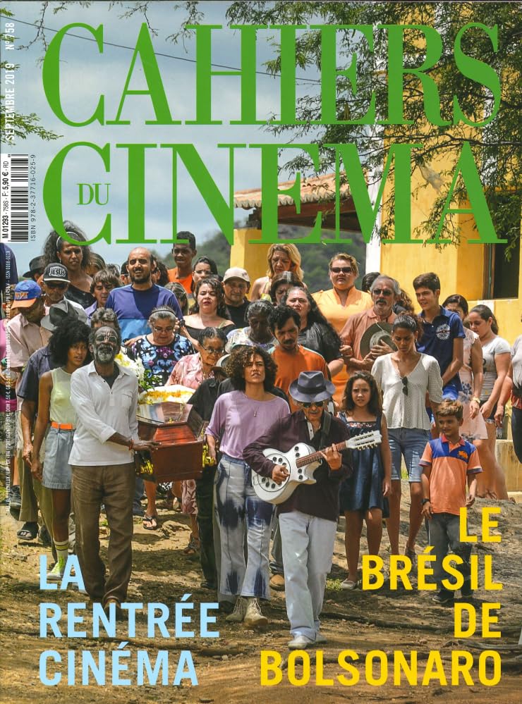 Cahiers du Cinema N 758 la Rentrée Cinema - Septembre 2019 Film, Art & Culture