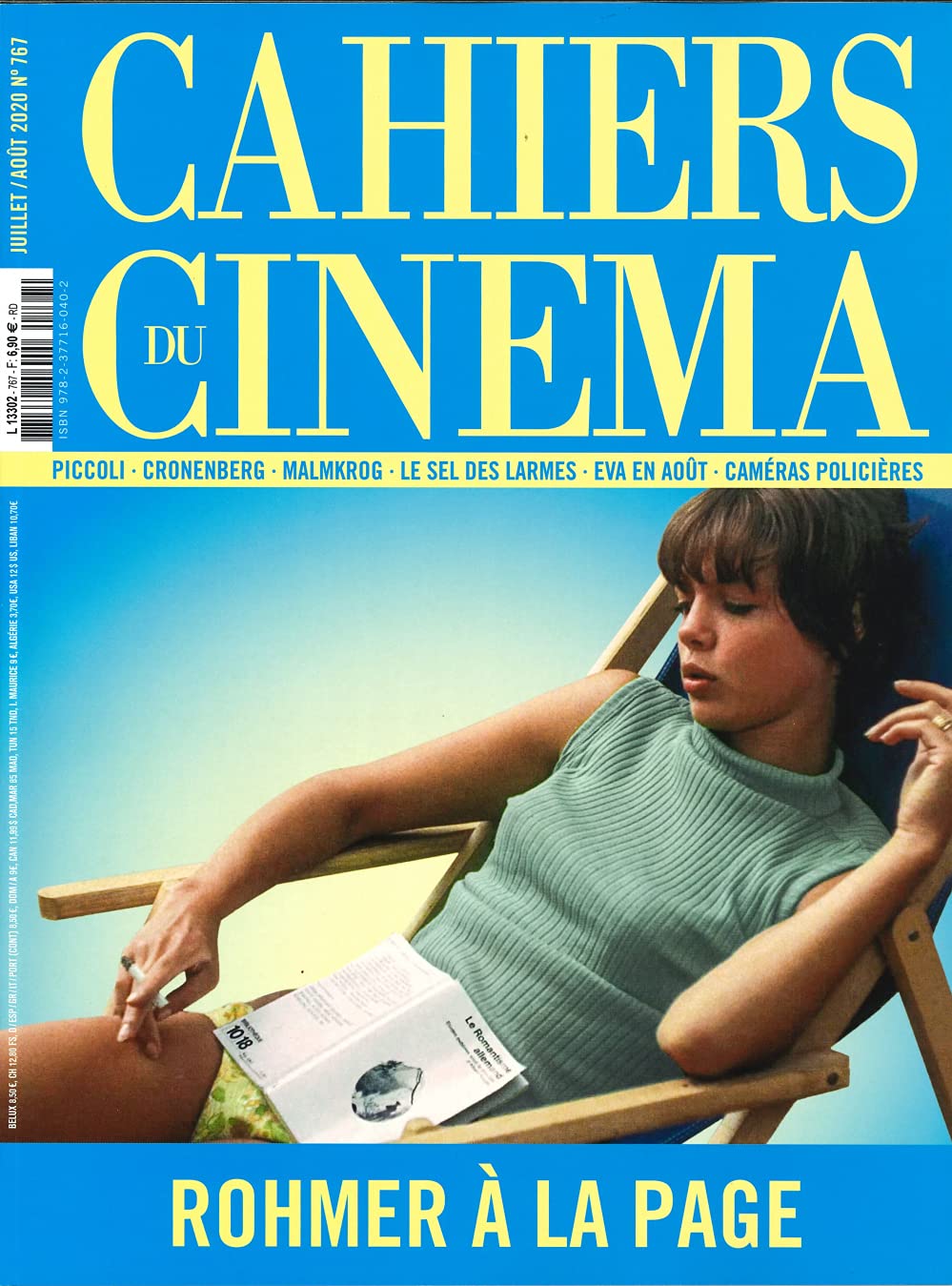 Cahiers du Cinema N 767 - Juillet/Aout 2020 Film, Art & Culture