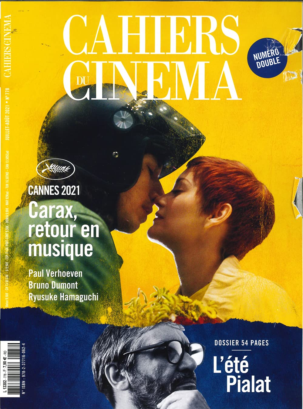 Cahiers du cinéma n°778 - Juillet/Août 2021 Film, Art & Culture