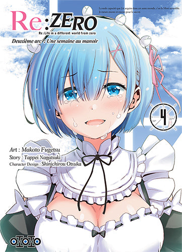 Re:Zero : Re:Life in a different world from zero : deuxième arc, une semaine au manoir. Vol. 4 book