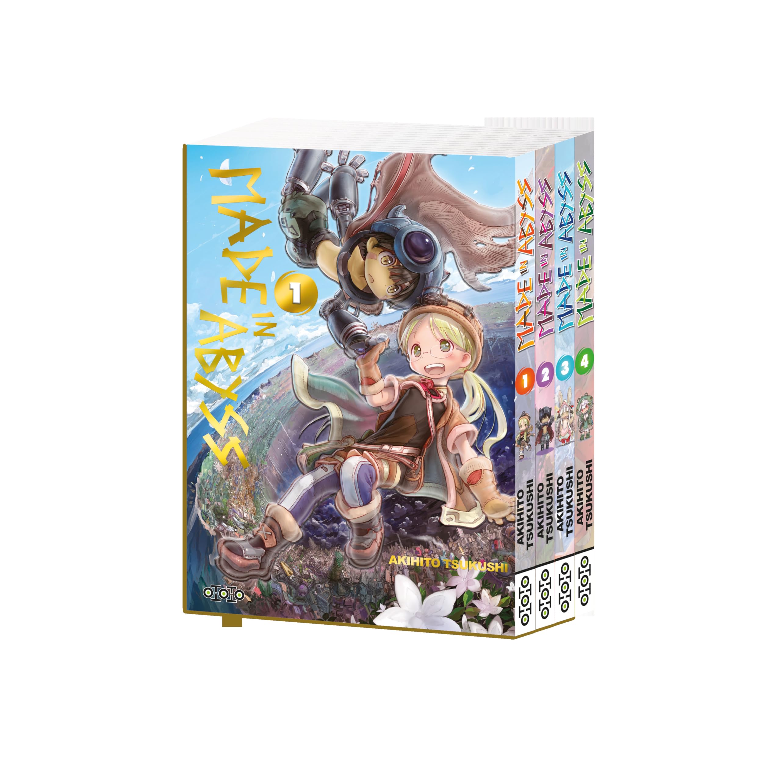 Made in Abyss: Pack Or : Made in Abyss T01 à T04 Manga