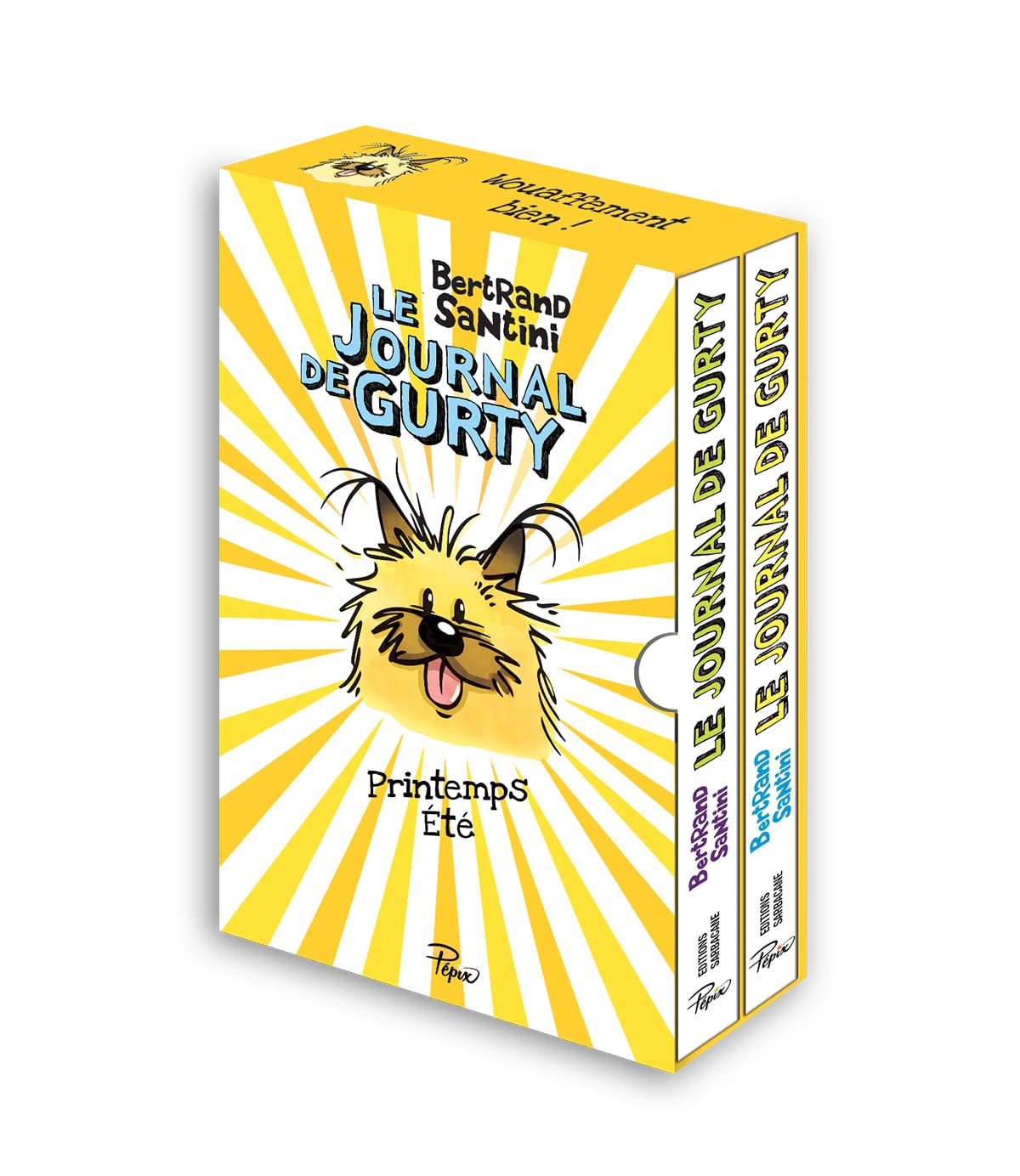 Le Journal de Gurty - Coffret Le Journal de Gurty - T1/T4: T1 : Vacances en Provence / T4 : Printemps de chien Novels & Short Stories