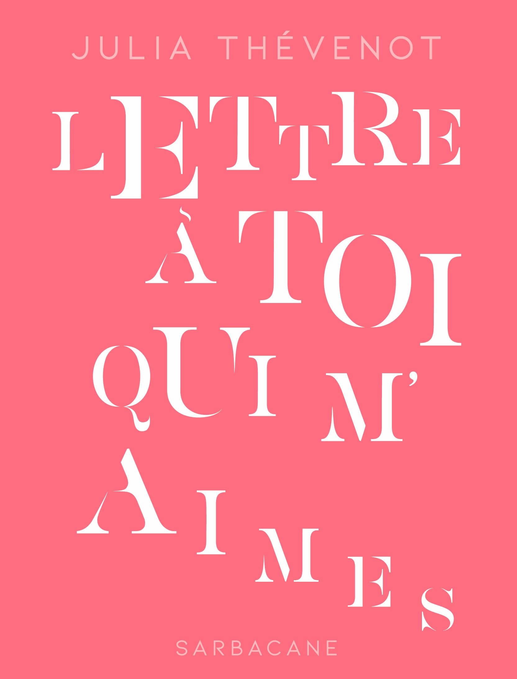 Lettre à toi qui m'aimes Novels & Short Stories