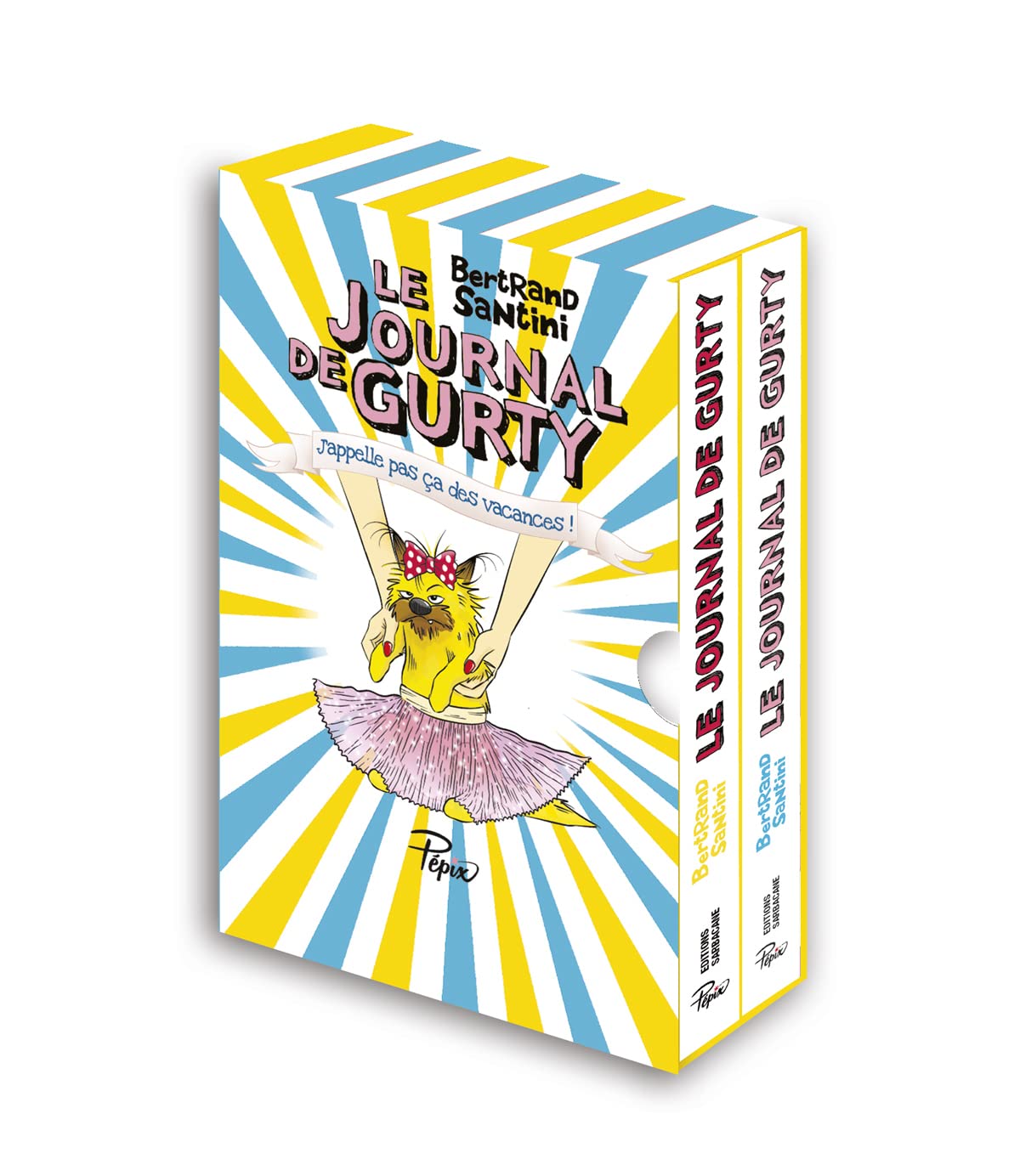 Le Journal de Gurty - Coffret Le Journal de Gurty - T7/T8: T7 : Le Fantôme de Barbapuces / T8 : J'appelle pas ça des vacances Novels & Short Stories