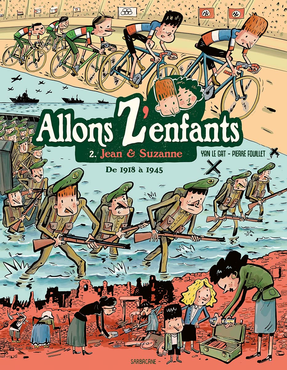 Allons Z'enfants.T.2: Jean & Suzanne. De 1918 à 1945 Manga