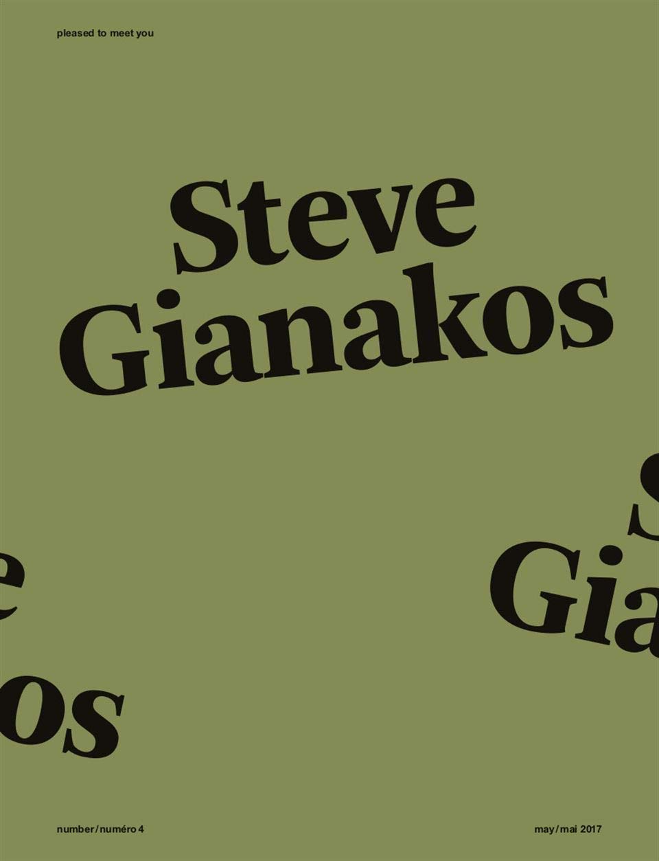 Pleased To Meet You : Steve Gianakos: n° 4 book