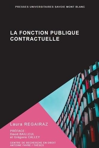 La fonction publique contractuelle book