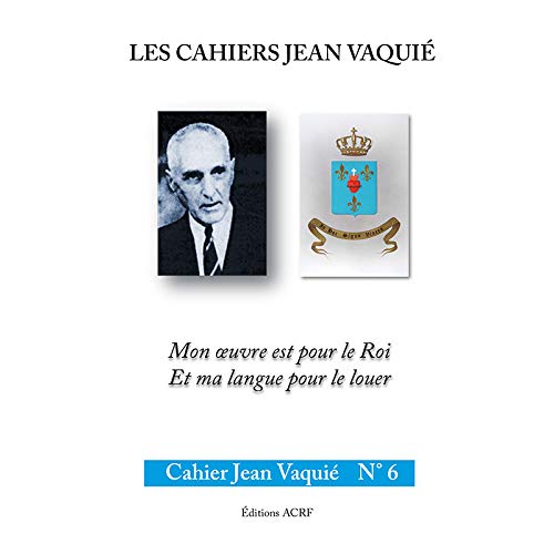 CAHIERS JEAN VAQUIÉ – CAHIER N°6 book