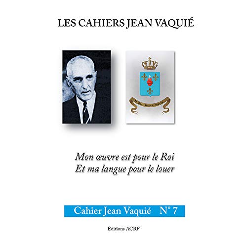 CAHIERS JEAN VAQUIÉ – CAHIER N°7 book
