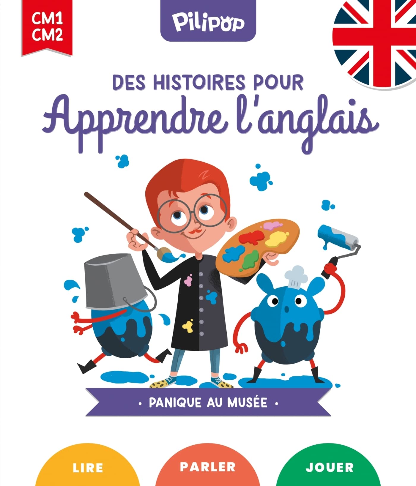 Panique au musée: Des histoires pour apprendre l'anglais book