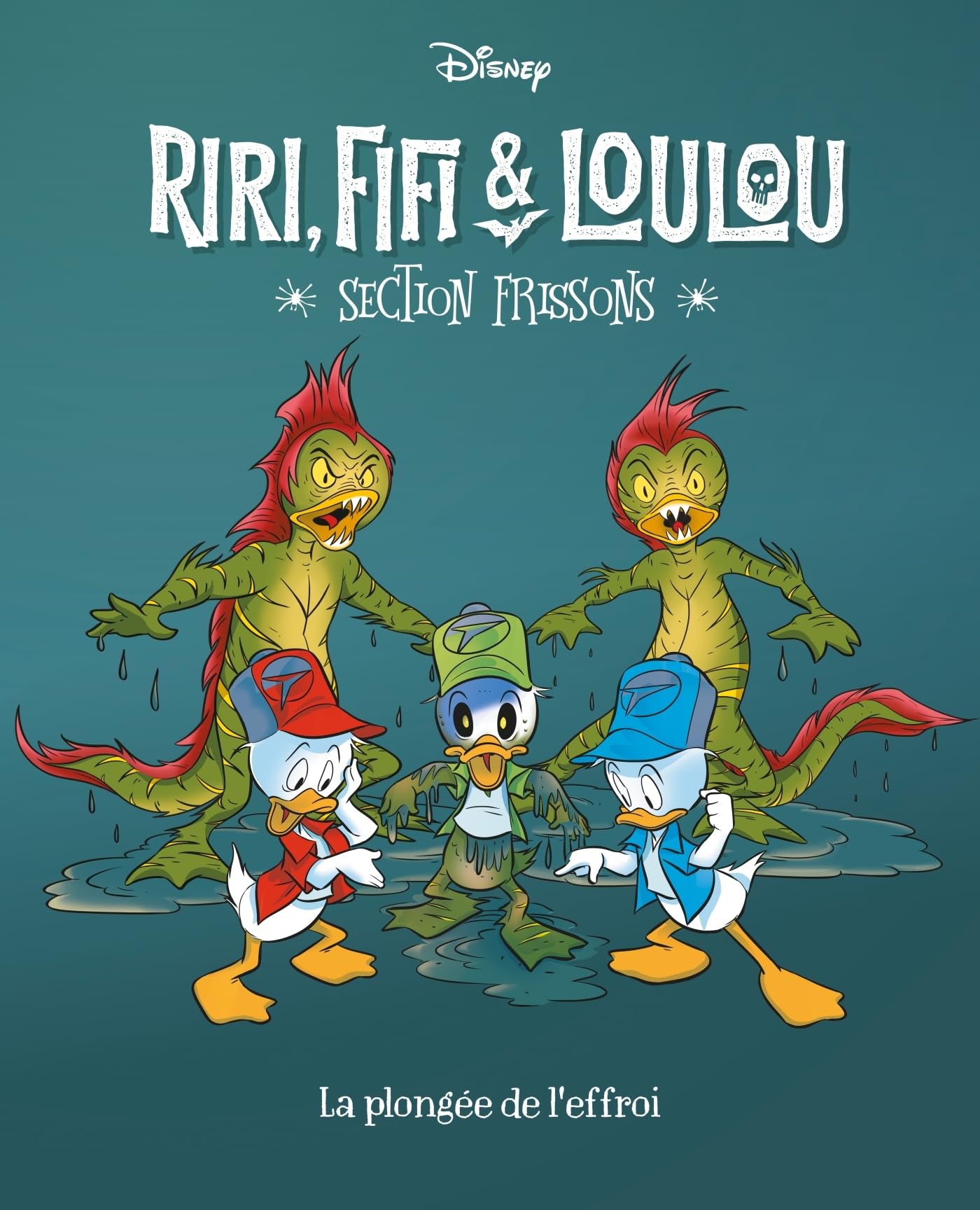 La plongée de l'effroi: Riri, Fifi & Loulou Section frissons - Tome 8 Manga