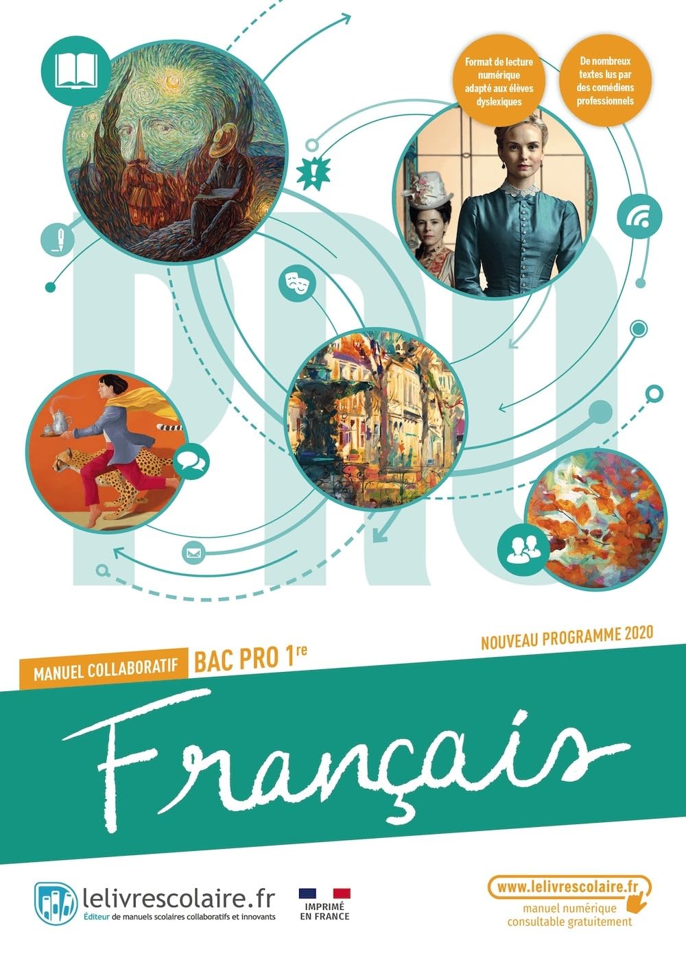 Français 1ère bac pro, Manuel élève, édition 2021: Manuel collaboratif Professional & Reference Books