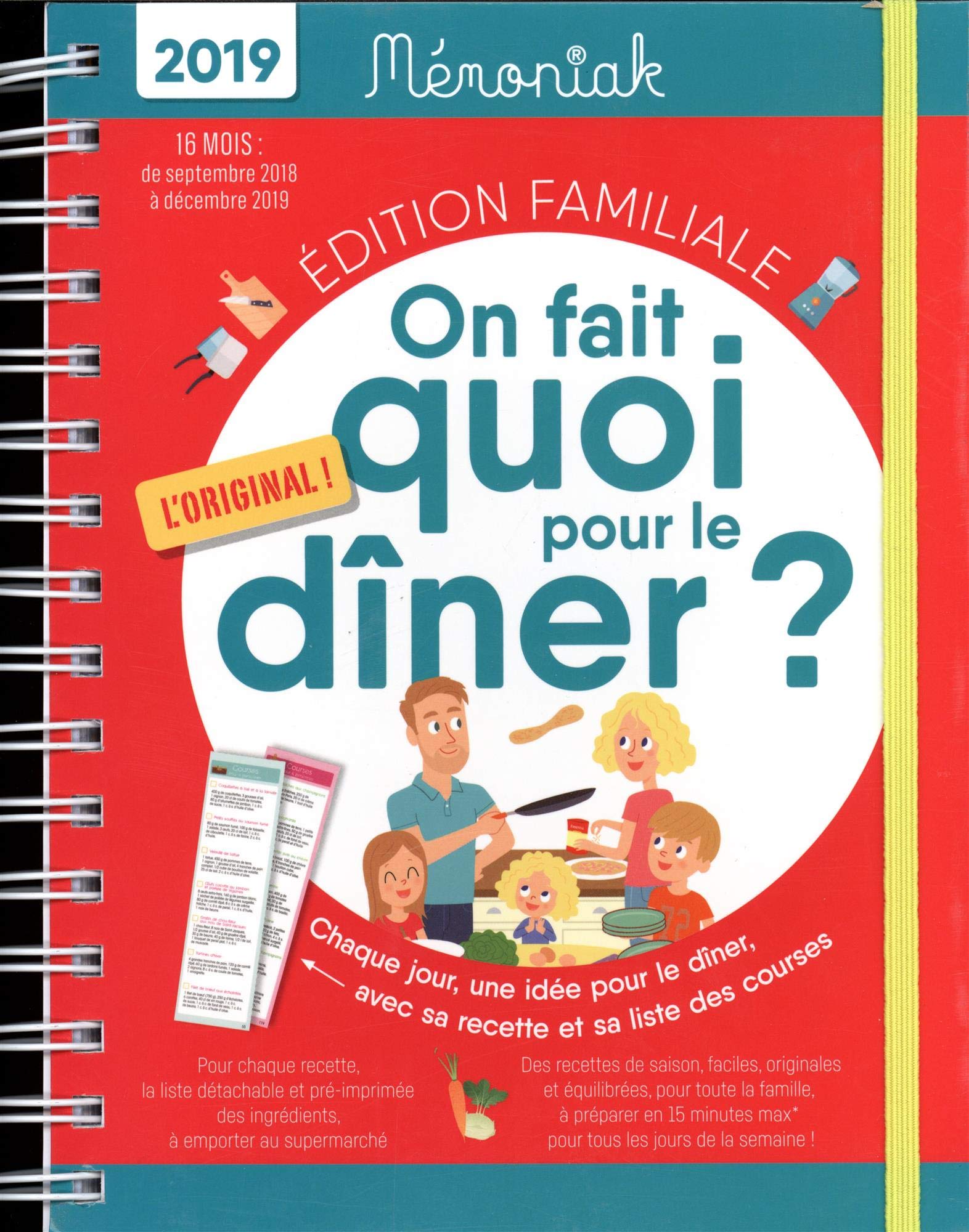 On fait quoi pour le dîner ? Mémoniak 2018-2019 book
