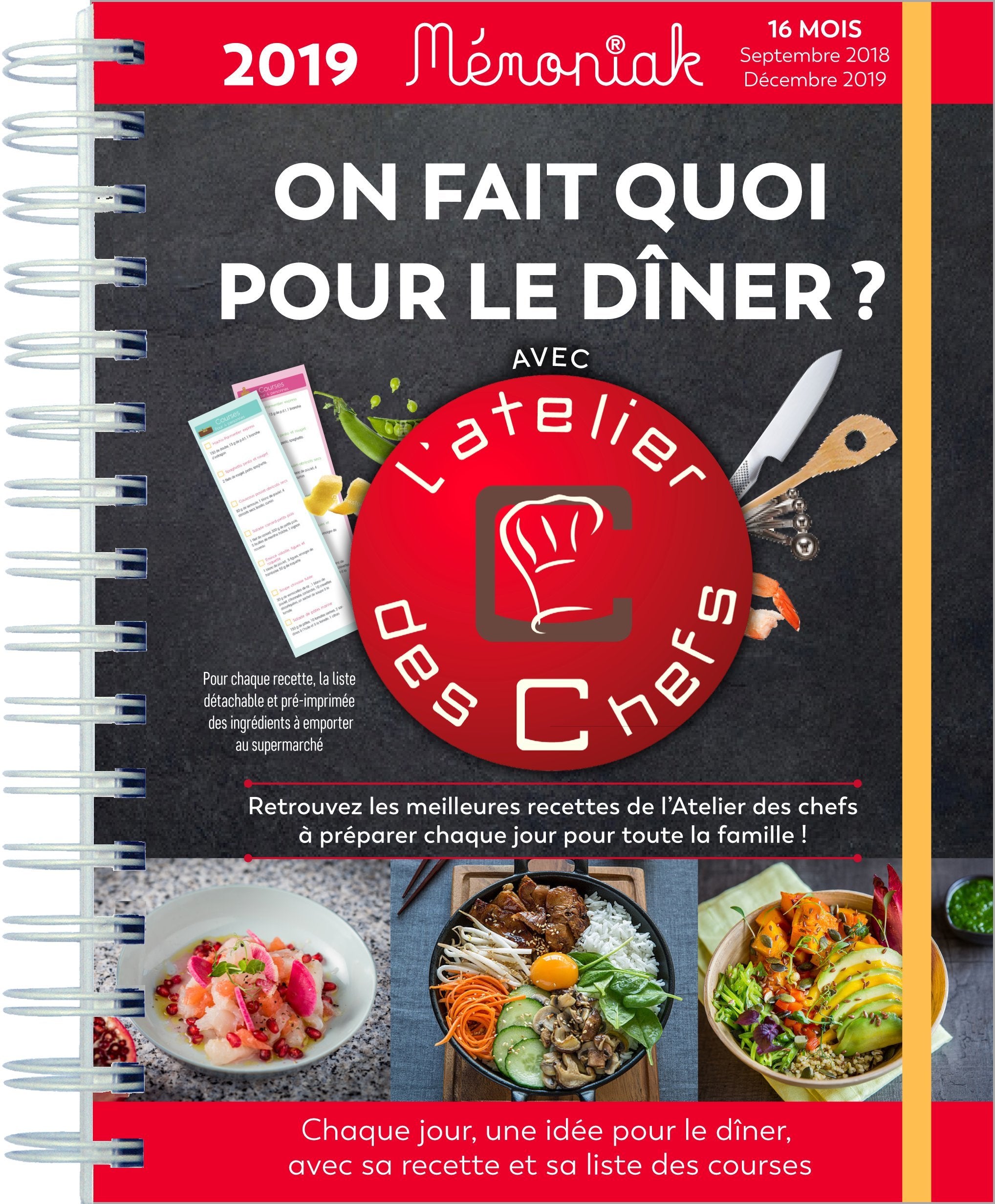 On fait quoi pour le dîner avec l'Atelier des Chefs ? 2018-2019 book