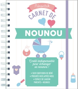 Carnet de nounou : l'outil indispensable pour échanger avec sa nounou ! book