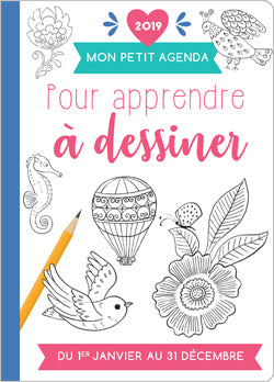 Mon petit agenda pour apprendre à dessiner 2019 : du 1er janvier au 31 décembre book