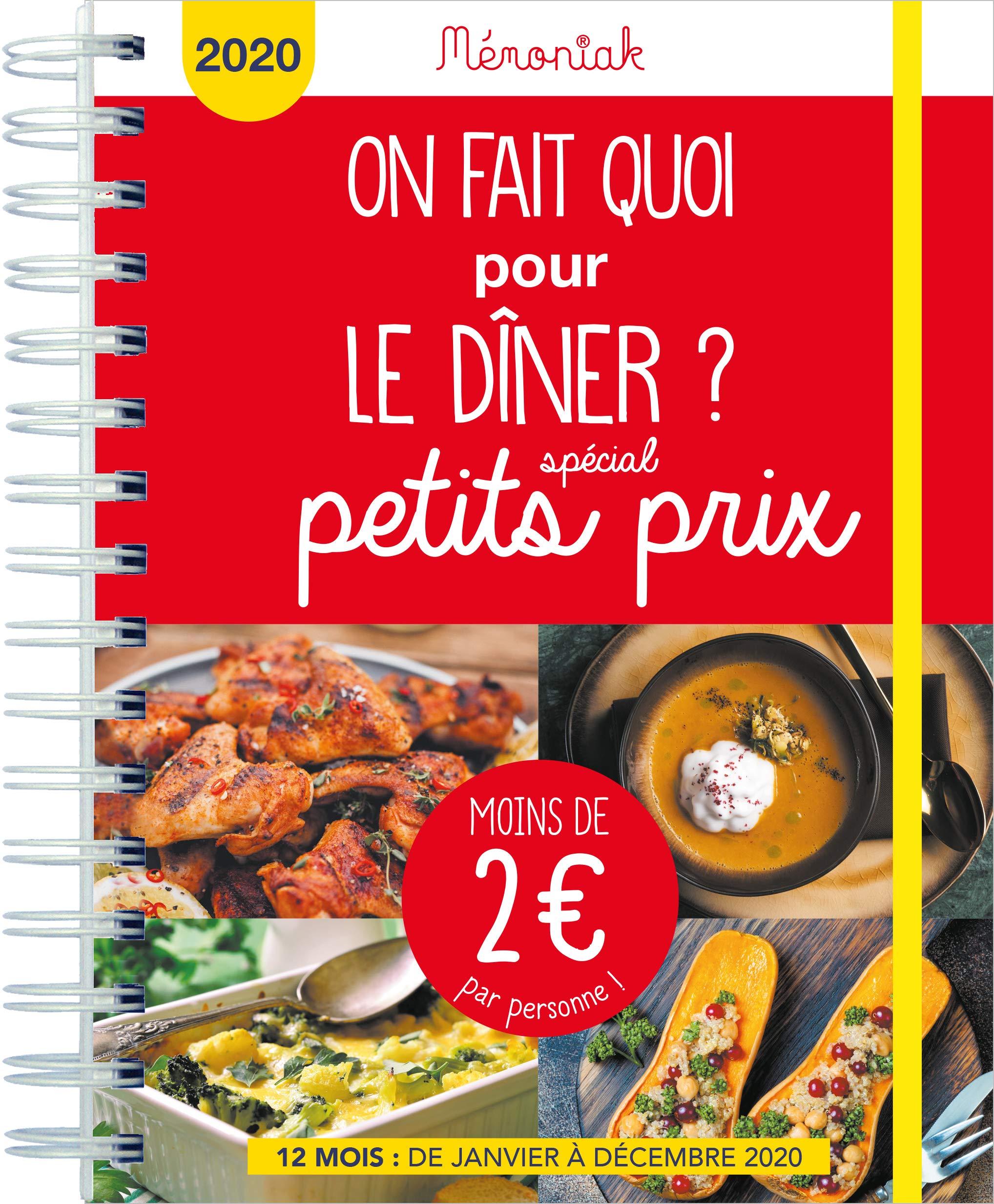 On fait quoi pour le dîner Spécial petits prix Mémoniak 2020 book