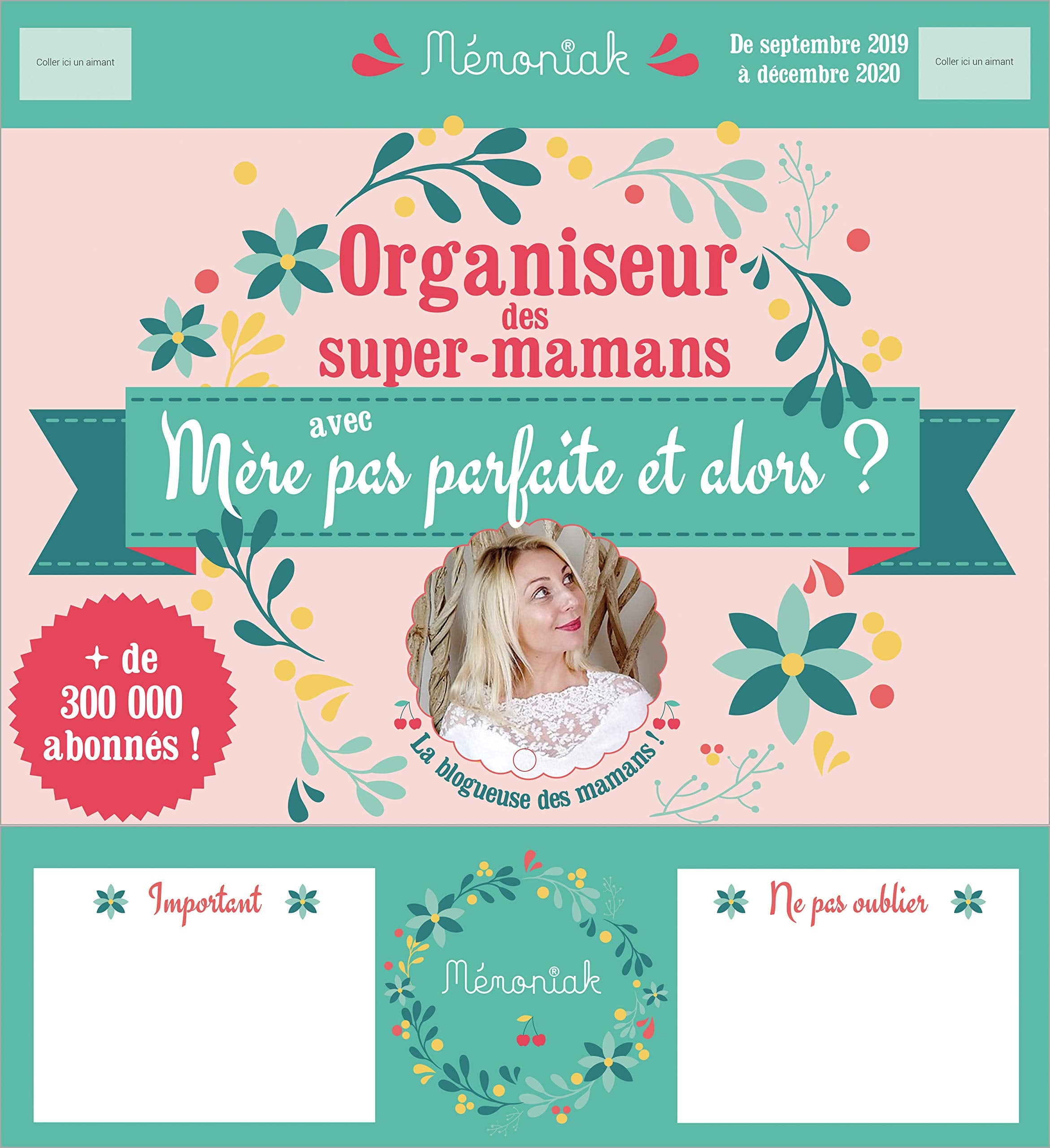 Organiseur Mémoniak des super-mamans avec Mère pas parfaite et alors ? 2019-2020 book
