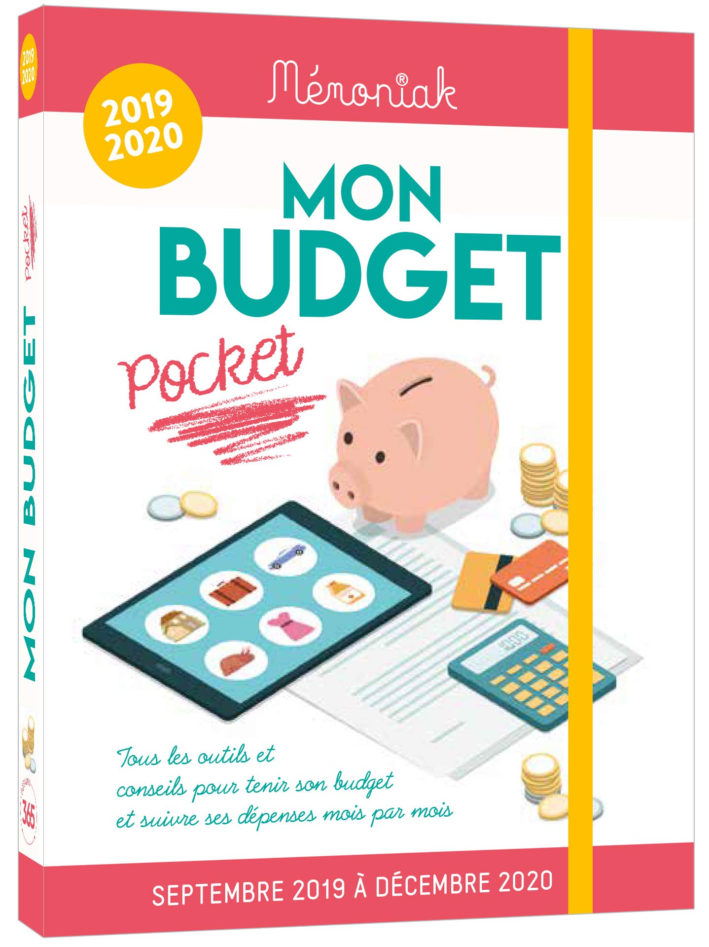 Mon budget pocket Mémoniak 2019-2020: De septembre 2019 à décembre 2020 Partnership & Love