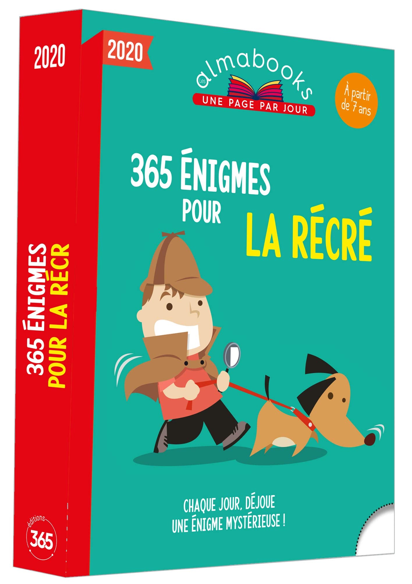 Almabook 365 énigmes pour la récré 2020 Leisure, Home & Garden