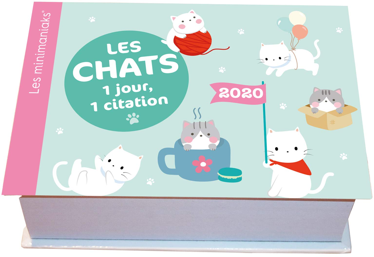 Minimaniak Les chats : 1 jour, 1 citation 2020 Leisure, Home & Garden