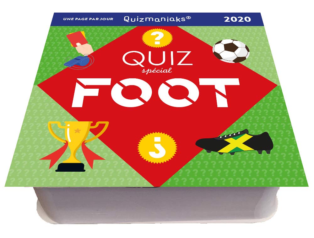 Quizmaniak Quiz Spécial Foot 2020 book