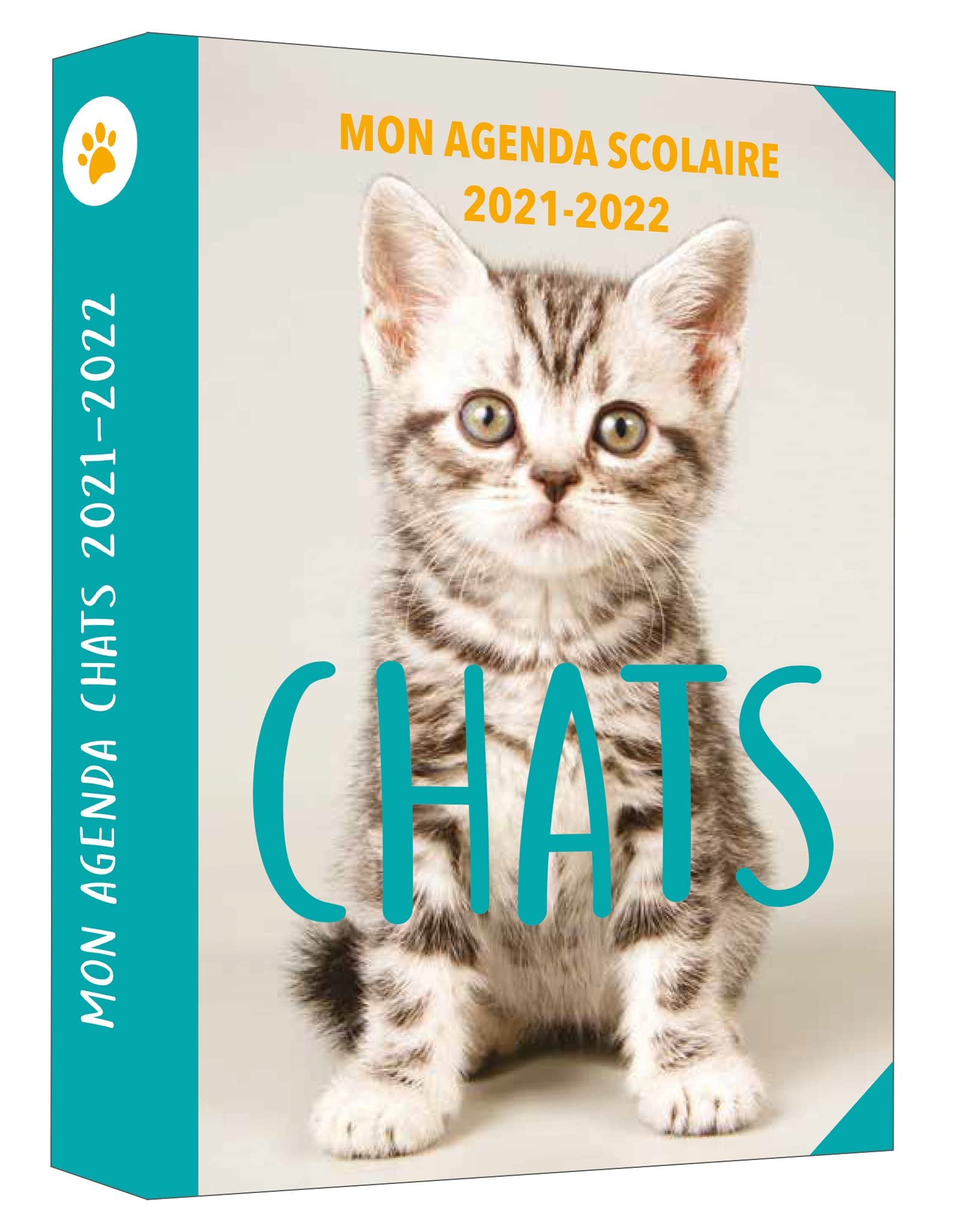 Mon agenda scolaire Chats 2021-2022 book
