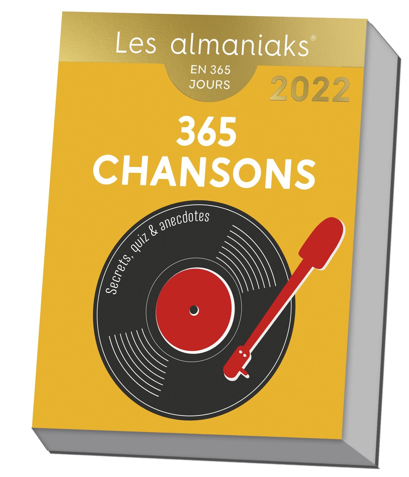 Calendrier Almaniak 365 chansons : secrets, quiz & anecdotes 2022 Partnership & Love