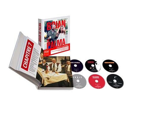 Coffret De Palma Inclus un livre avec 300 photographies, 6 DVD Phantom Of Paradise, Furie, Pulsions, Blow Out, Body Double, Scarface Movies