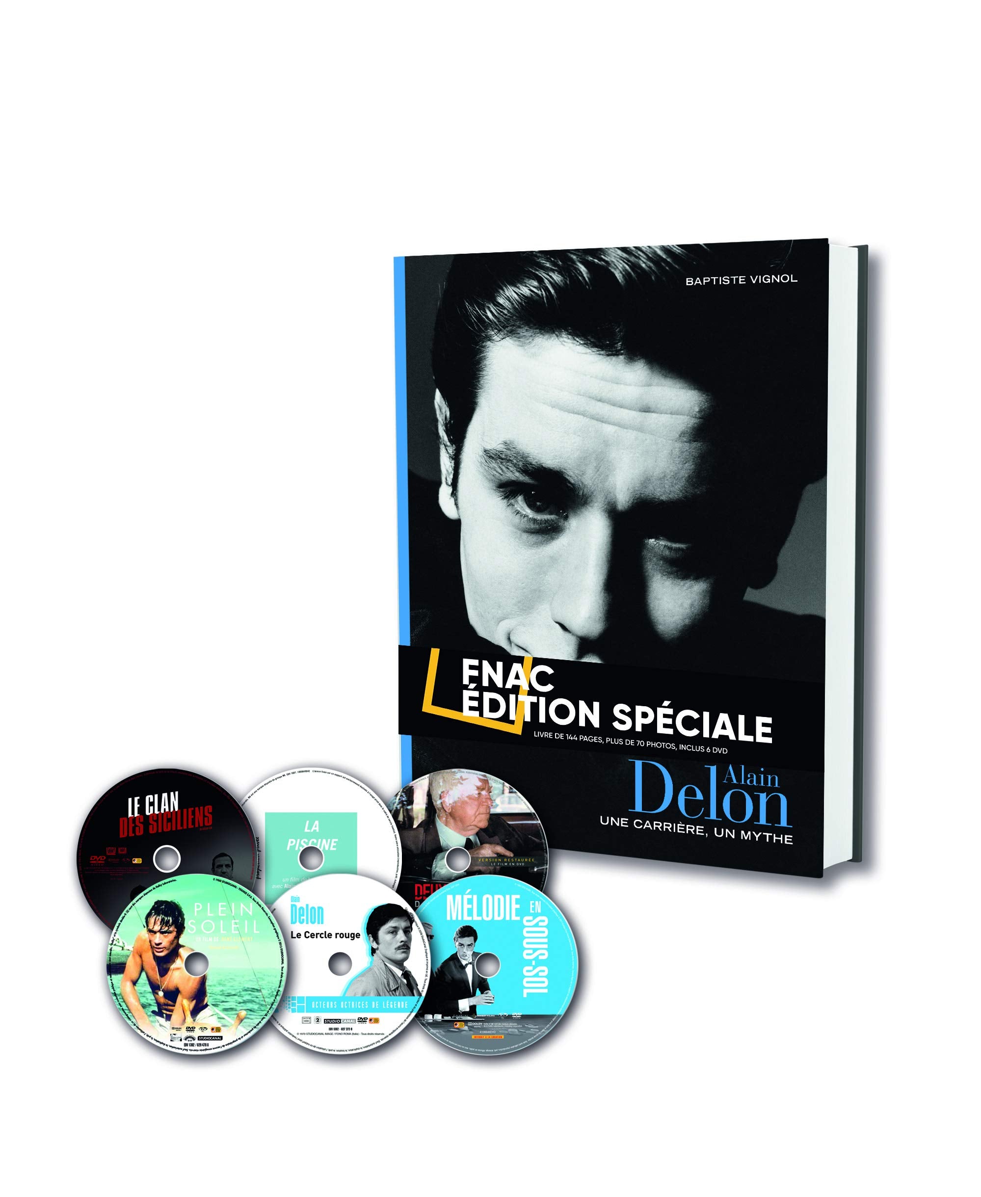 Alain Delon, une carrière, un mythe (+6DVD) Books