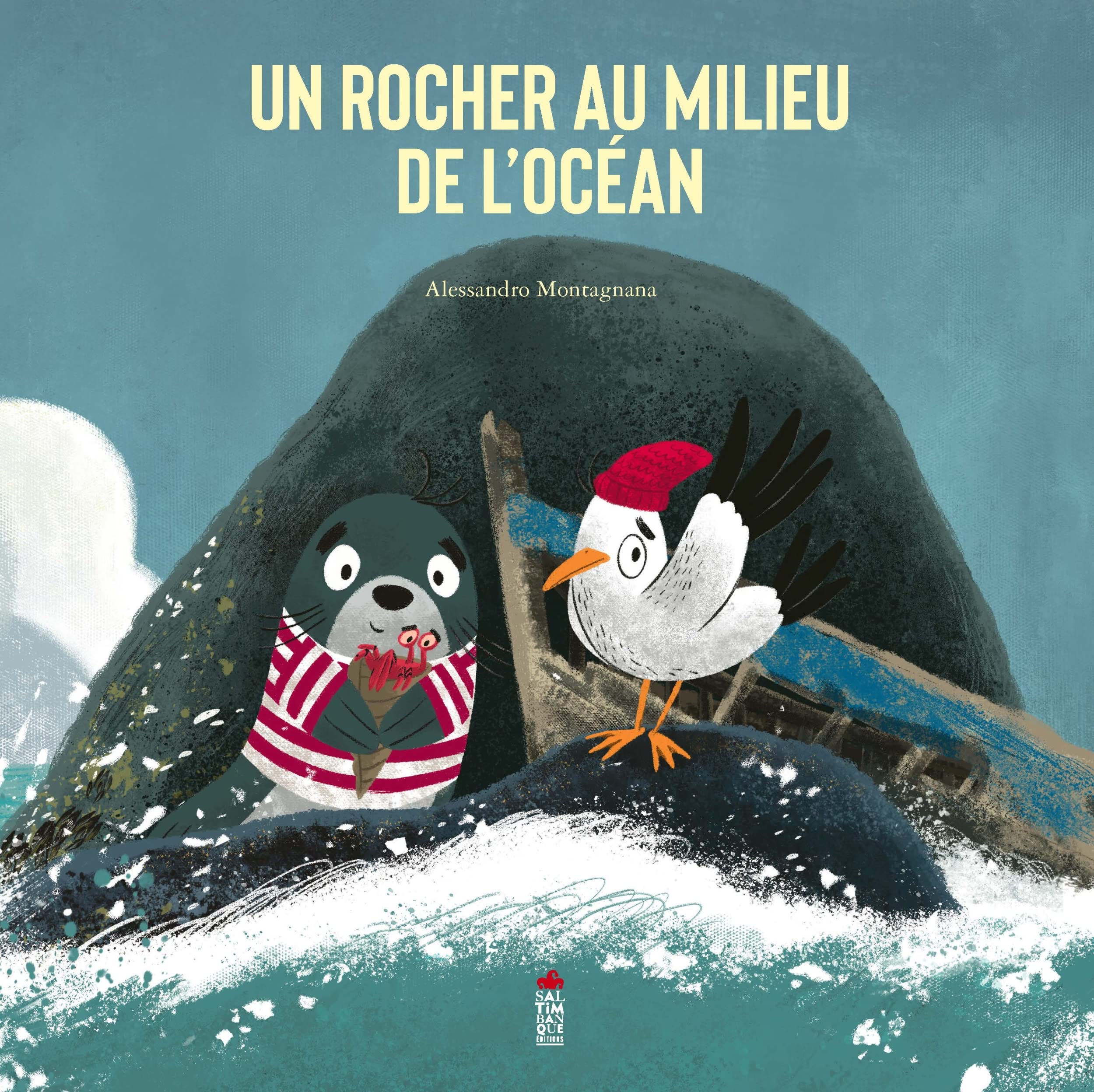 Un rocher au milieu de l'océan Children's books