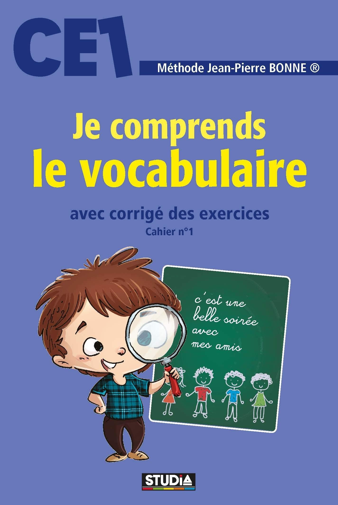 Je comprends le vocabulaire CE1 Books
