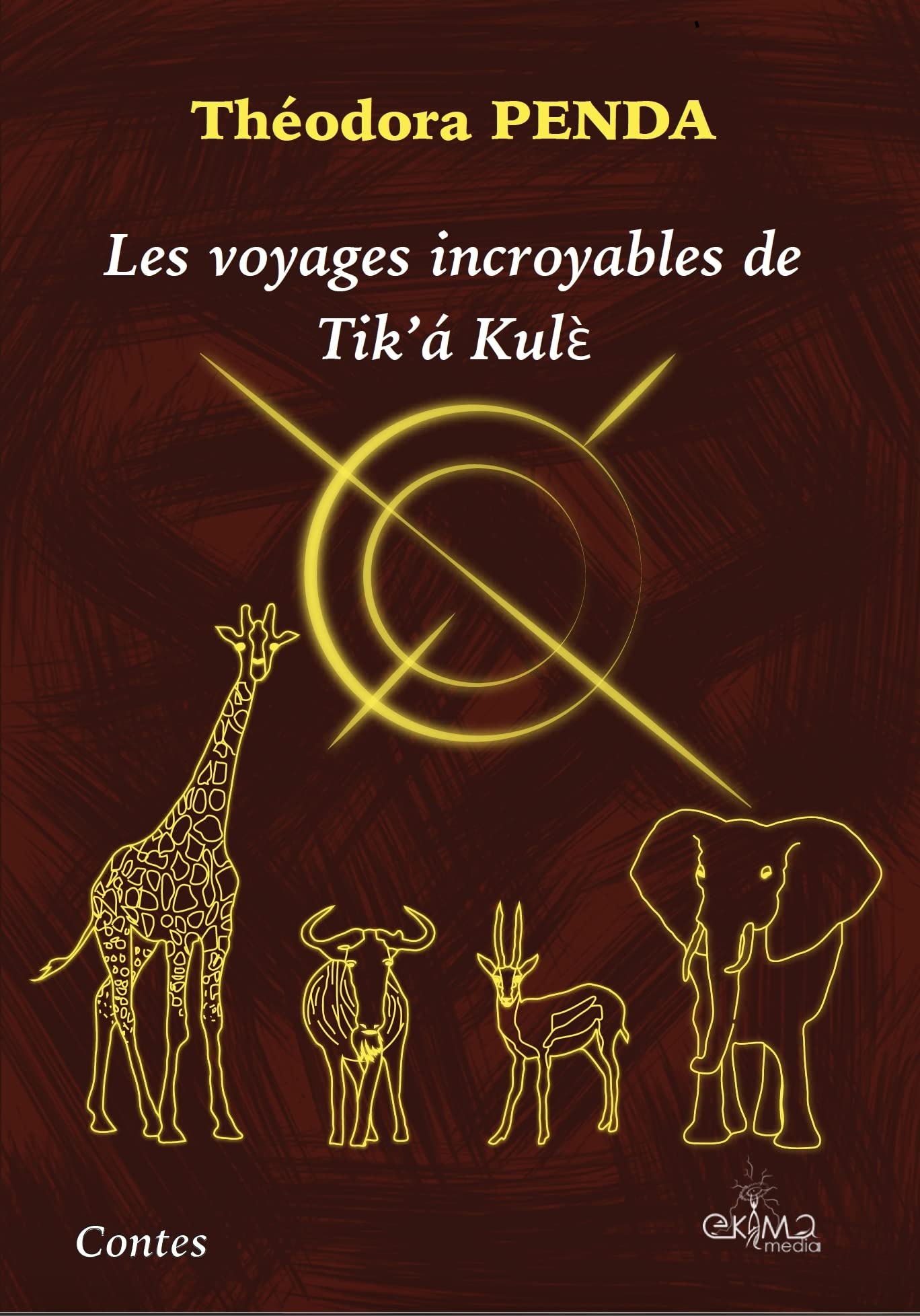 Les voyages incroyables de Tik'a Kulè (édition en N&B) book