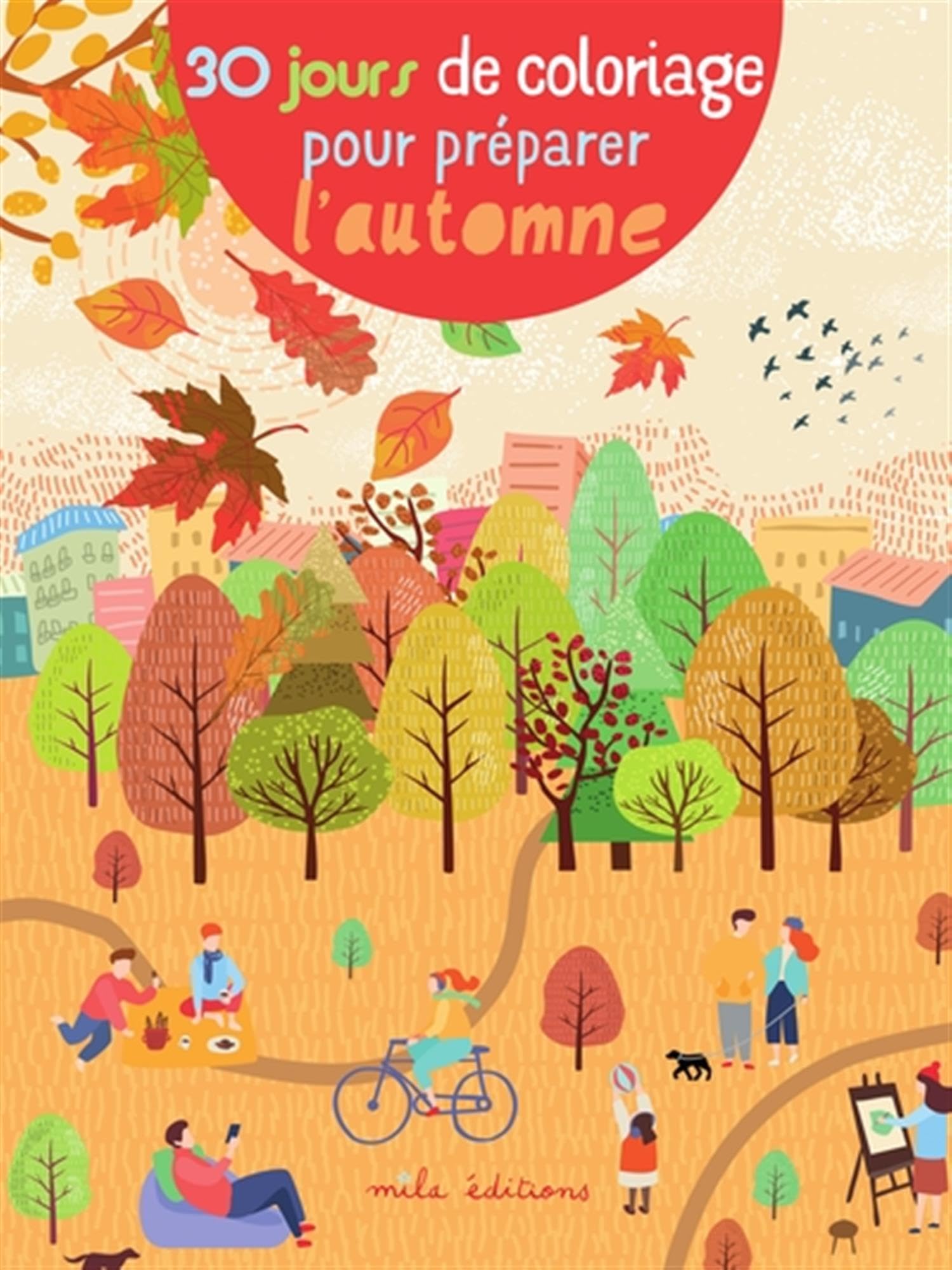 30 jours de coloriage pour préparer l'automne book