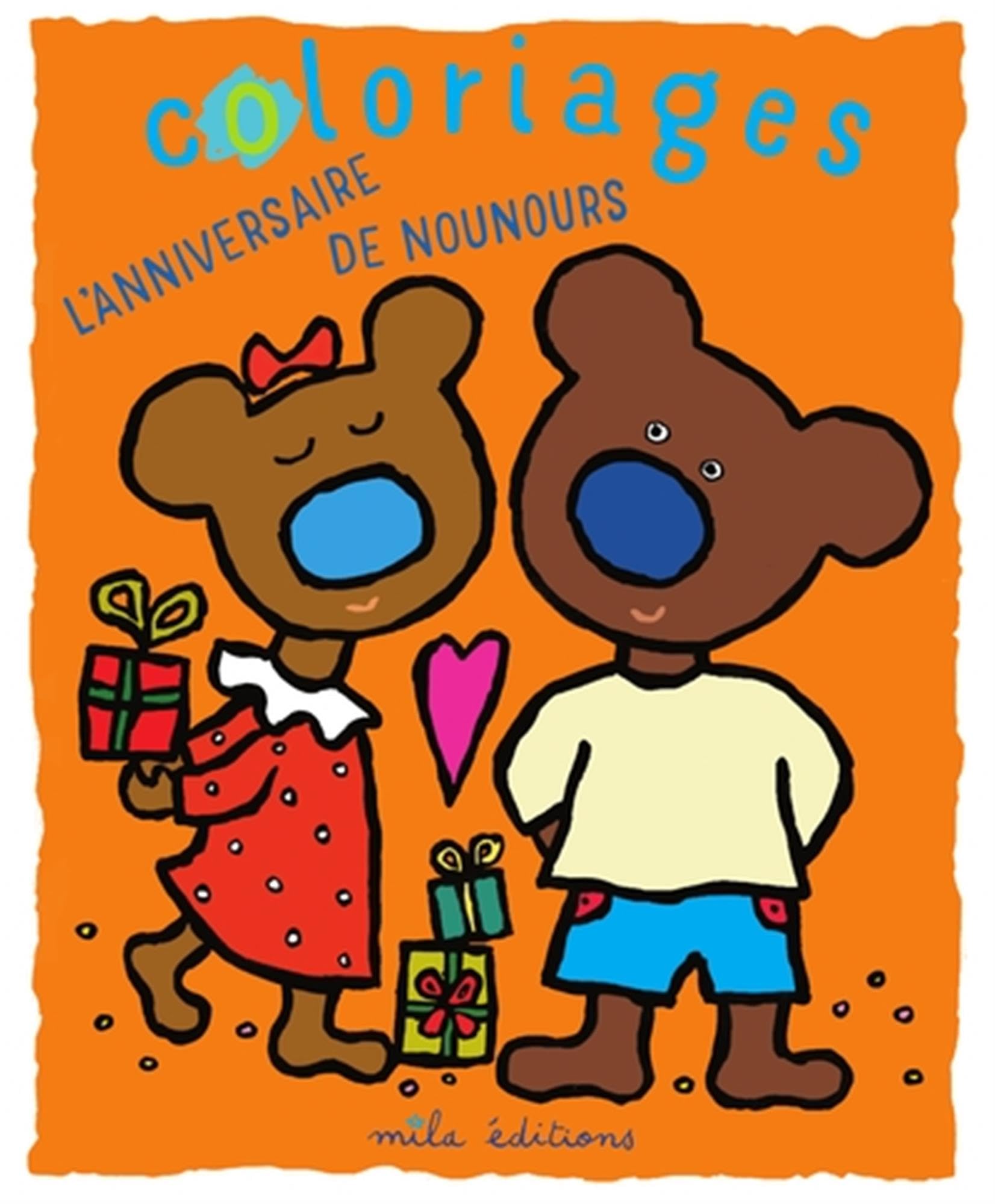Coloriages : L'anniversaire de Nounours Non-fiction