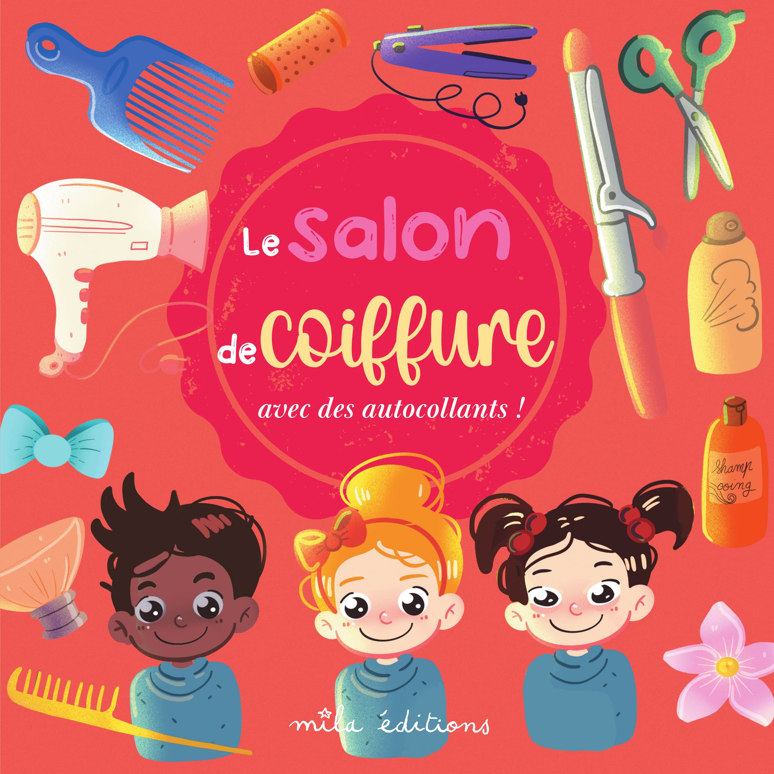 Le salon de coiffure avec des autocollants ! Tiptoi & Games