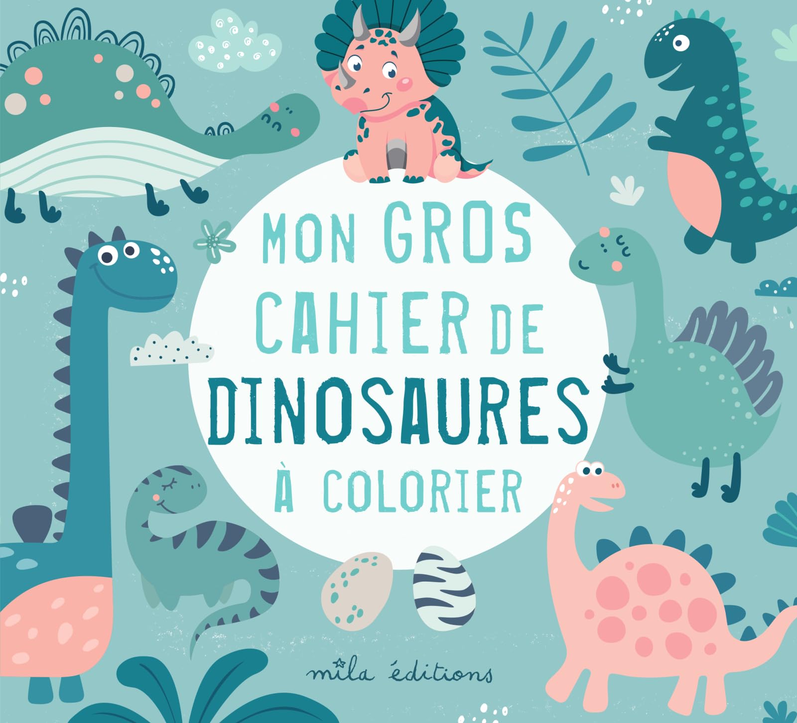 Mon gros cahier de dinosaures à colorier Tiptoi & Games