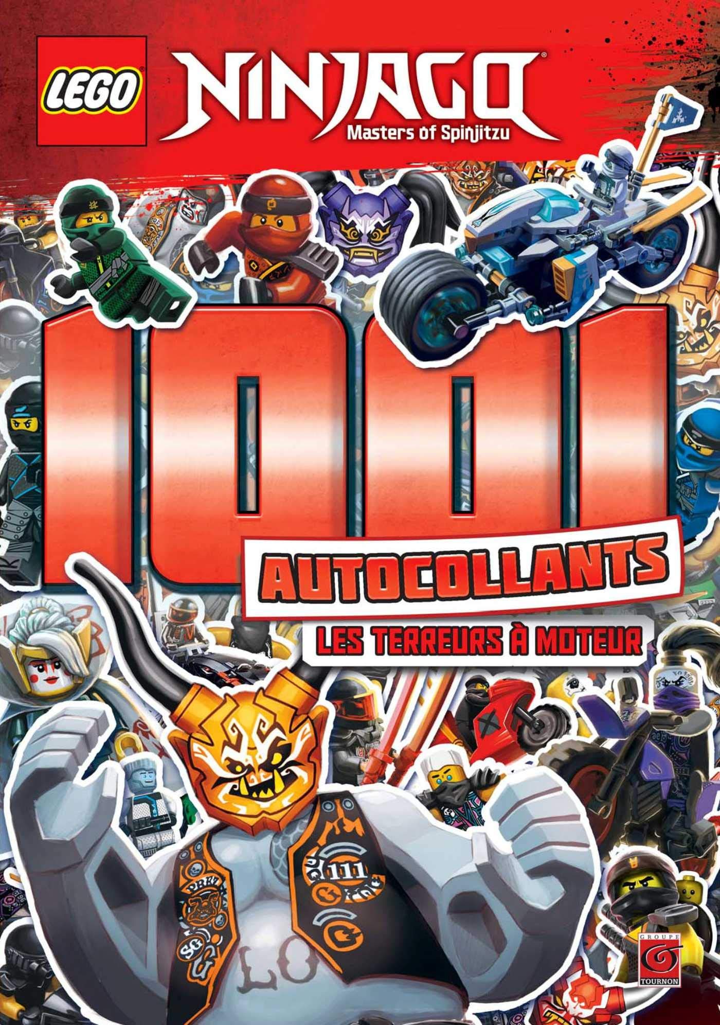 LEGO NINJAGO LES TERREURS A MOTEUR book