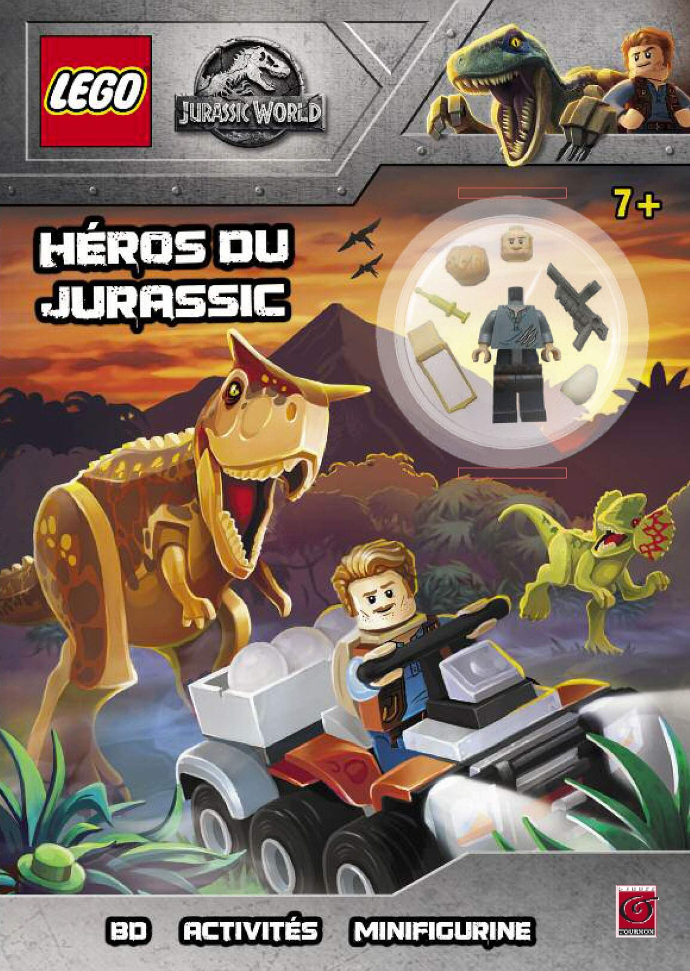 LEGO JURASSIC WORLD HEROS DU JURASSIC book