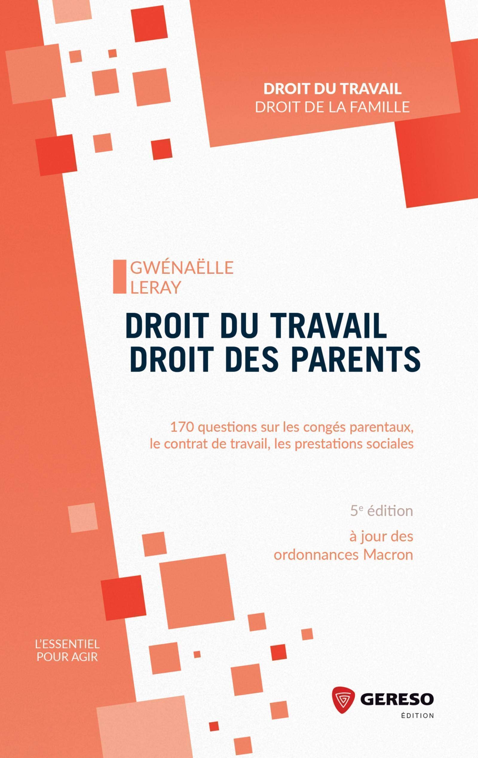 Droit du travail, droit des parents: 170 questions sur les congés parentaux, le contrat de travail, les prestations sociales book