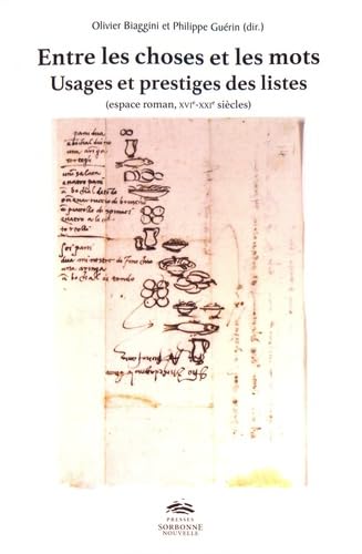 Entre les choses et les mots : usages et presitges des listes book
