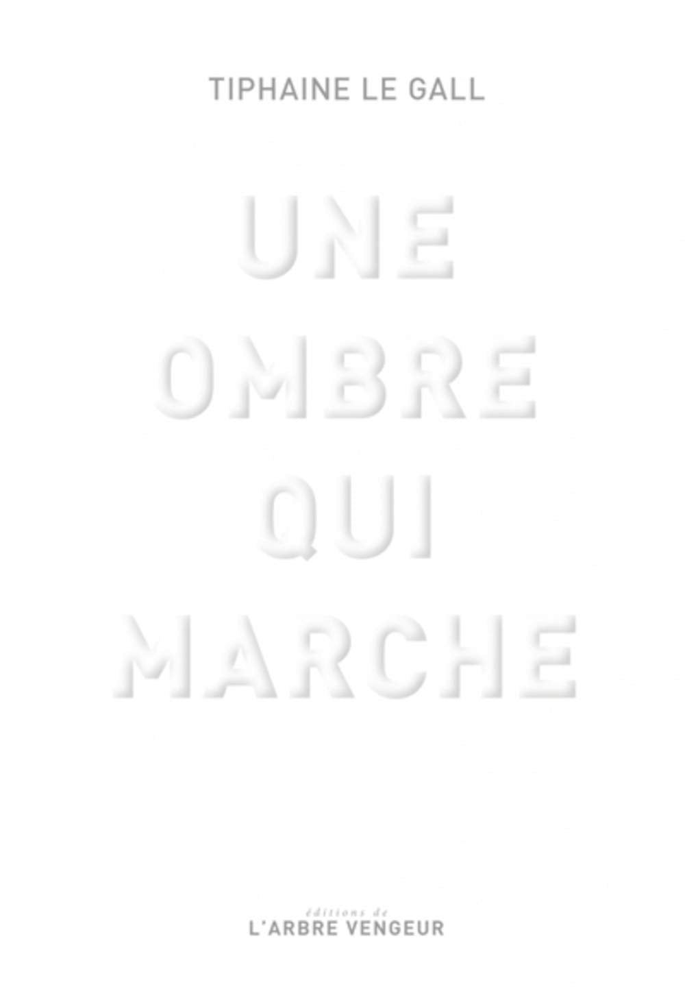 Une ombre qui marche Contemporary literature
