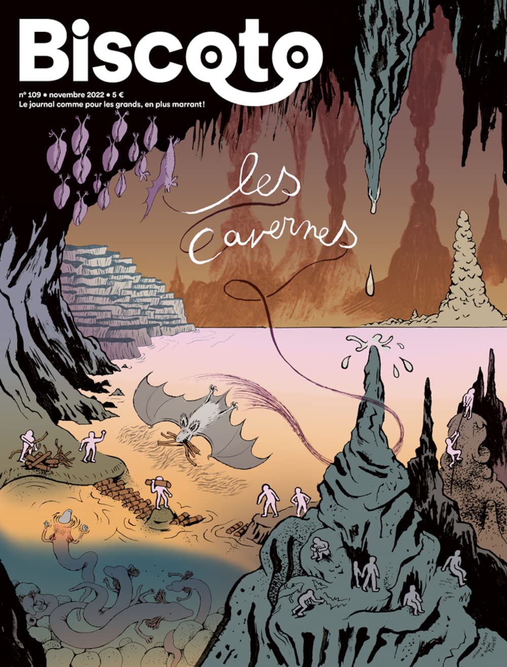 Biscoto n°109 – Les Cavernes book
