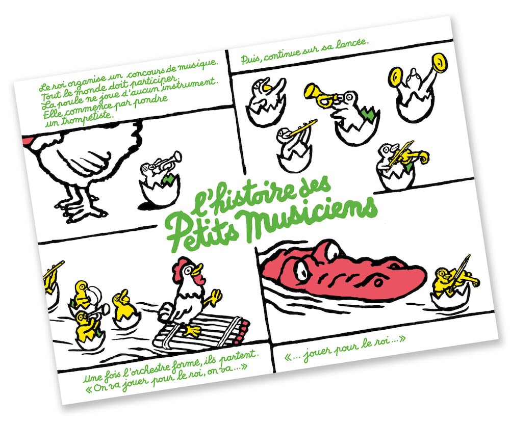 L'histoire des petits musiciens Children's books