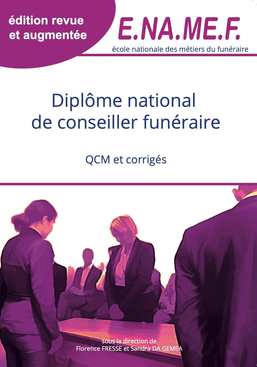 Diplôme national de conseiller funéraire QCM et corrigés book