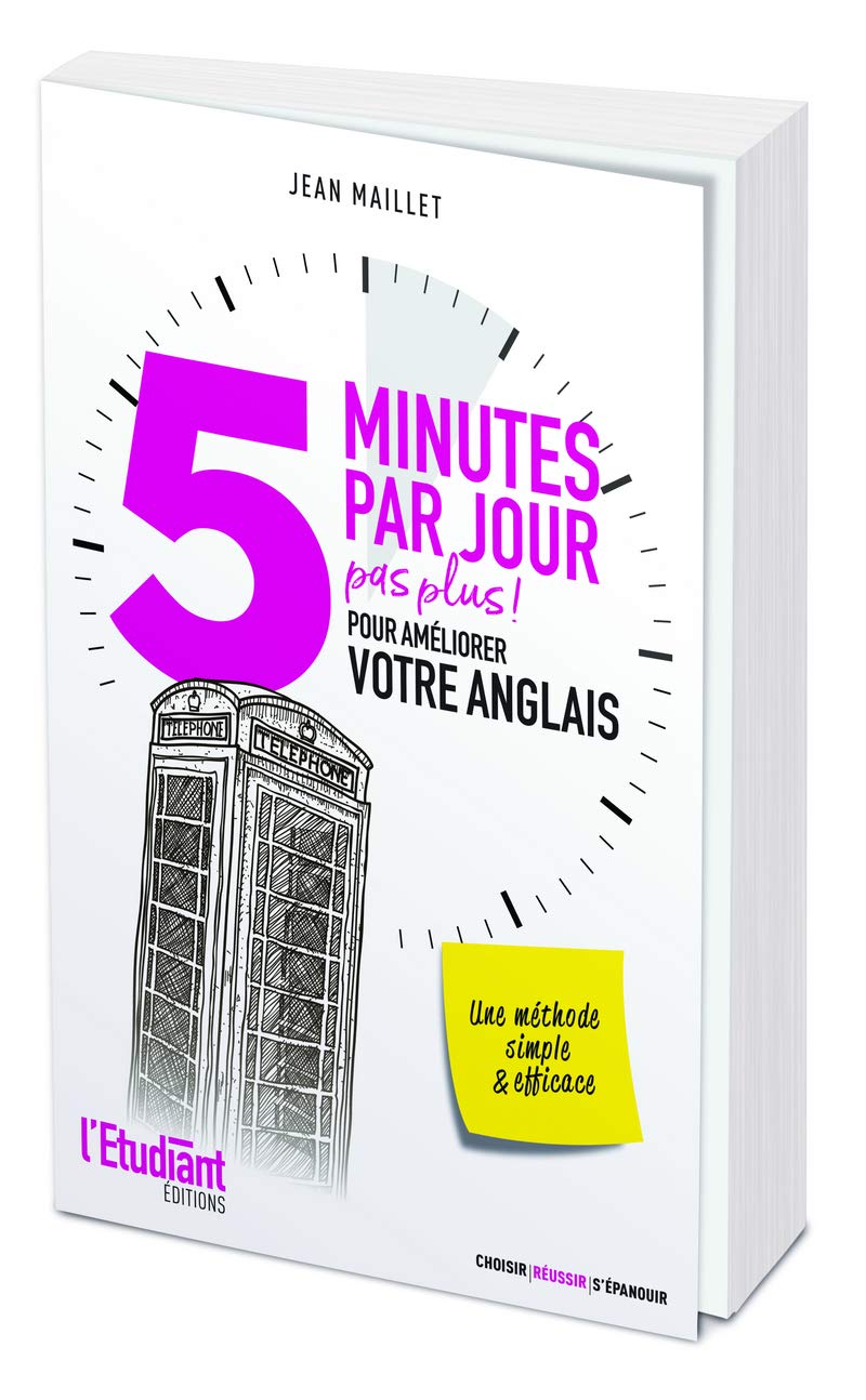 5 minutes par jour (pas plus) pour améliorer votre anglais book