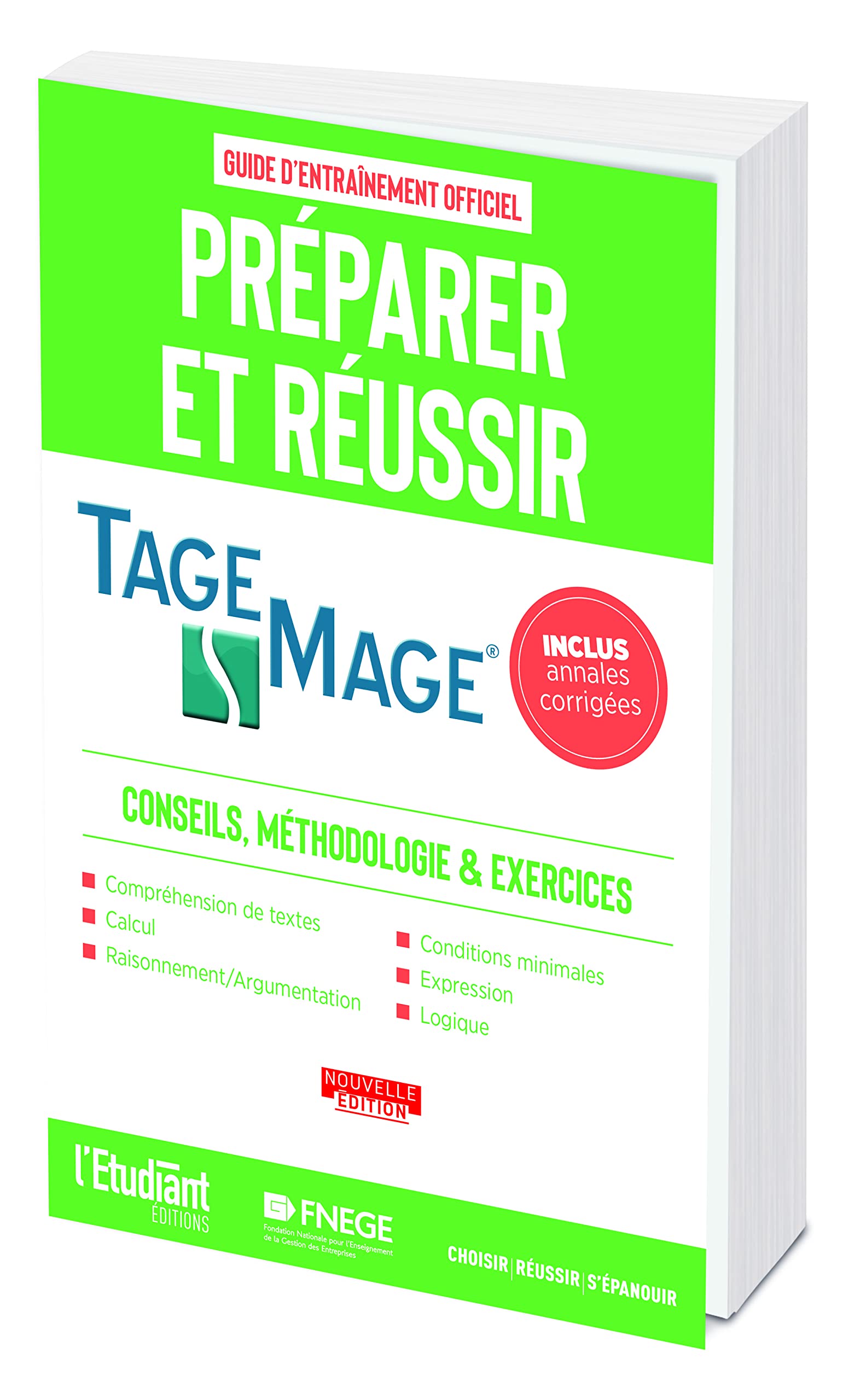 L'Officiel du TAGE MAGE: Conseils, méthodologie et exercices book