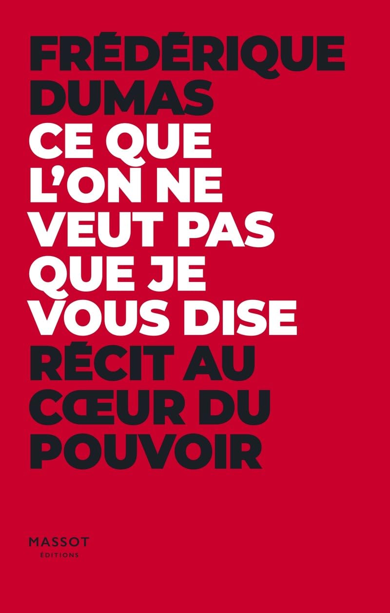 Ce que l'on ne veut pas que je vous dise book