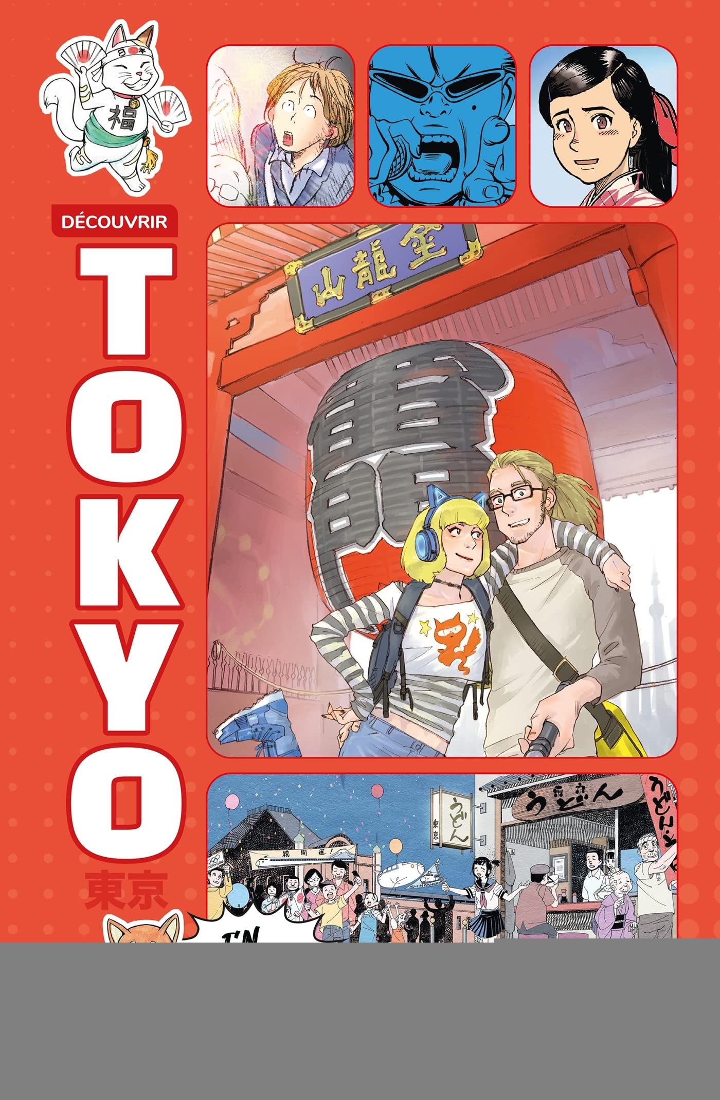 Découvrir Tokyo en Manga book